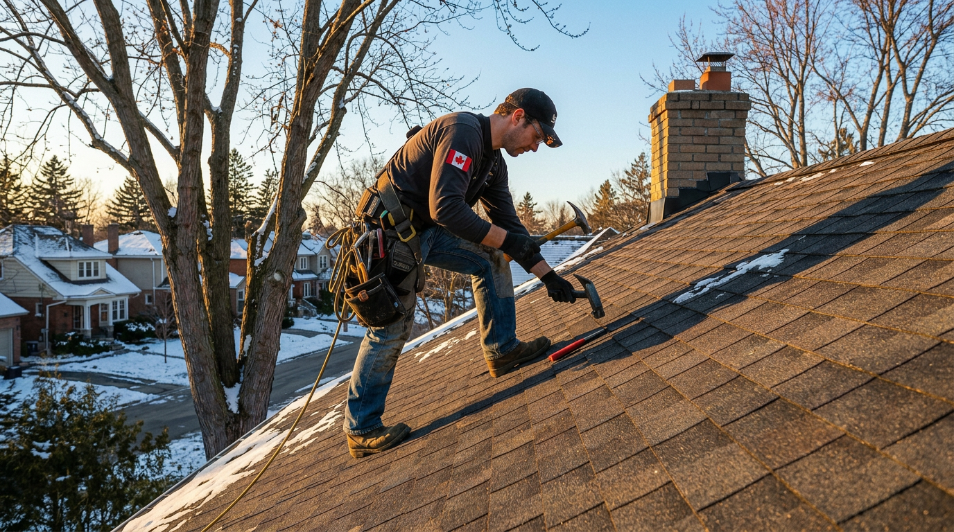 Professional roofer in Toronto